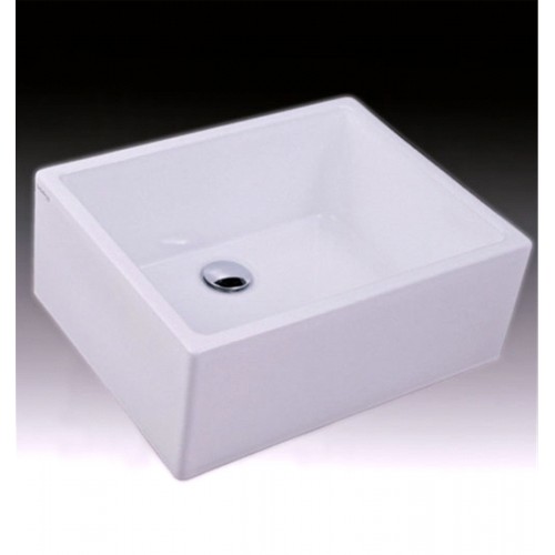 PILA RECTANGULAR SINTRA BLANCA 48X38X19 CM PILA RECTANGULAR SINTRA BLANCA 48X38X19 CM