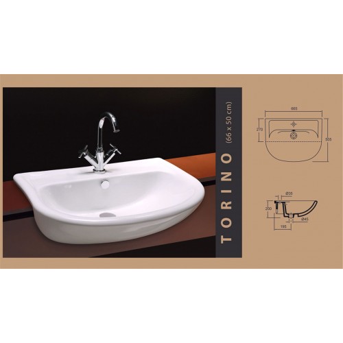 Lavabo TORINO Blanco Lavabo TORINO Blanco