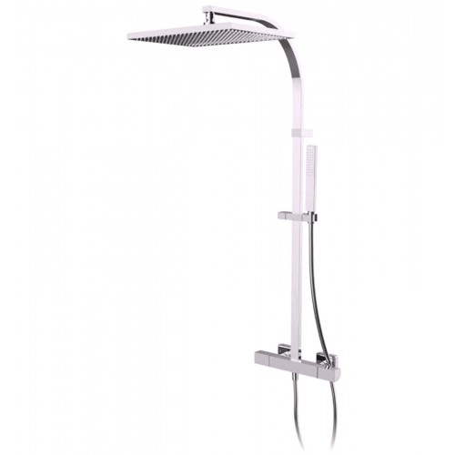 KALA Termostática de ducha con columna cromo KALA Termostática de ducha con columna cromo
