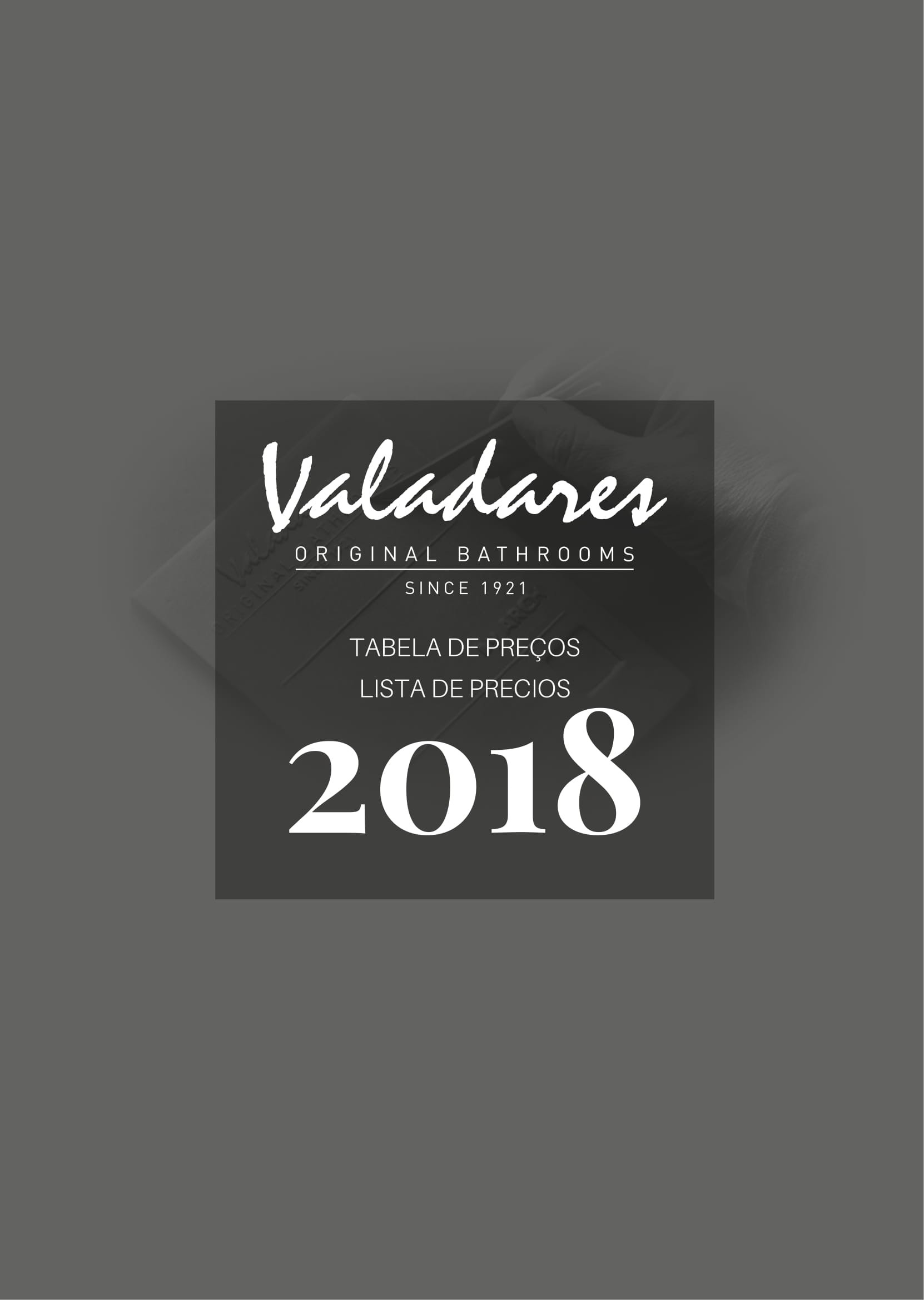 VALADARES NUEVA TARIFA 2018